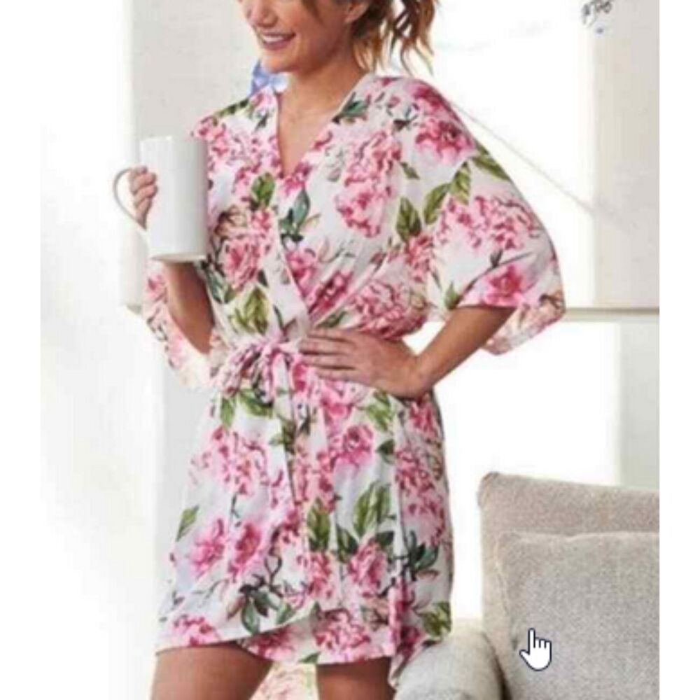 Show Me Your Mumu | Floral Brie Robe Garden of Blooms Cover Up Lounge | One Size